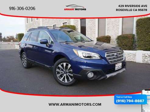 2015 Subaru Outback 2.5i Limited Wagon 4D - cars & trucks - by... for sale in Roseville, CA