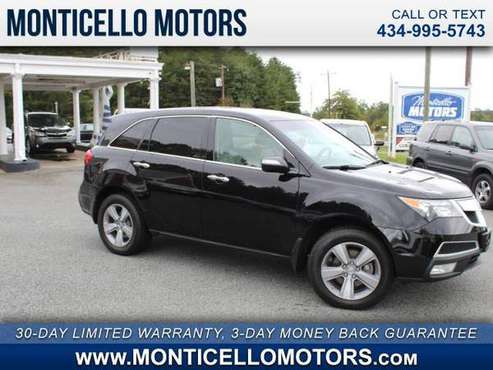 2013 Acura MDX 6-Spd AT w/Tech Package - cars & trucks - by dealer -... for sale in Charlottesville, VA