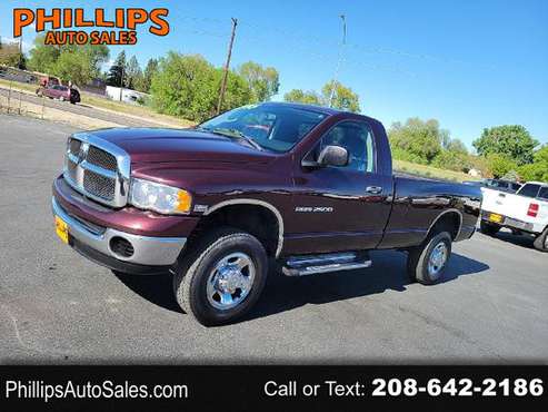 2005 Dodge Ram 2500 2dr Reg Cab 140 5 WB 4WD SLT for sale in Payette, ID