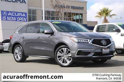 Certified 2018 Acura MDX SUV ( Acura of Fremont : CALL ) - cars & for sale in Fremont, CA