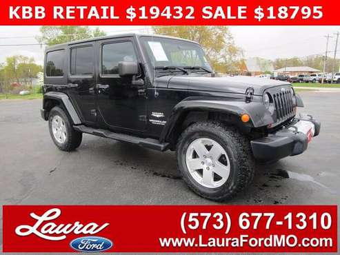 2011 Jeep Wrangler Unlimited Sahara - - by dealer for sale in Sullivan, MO