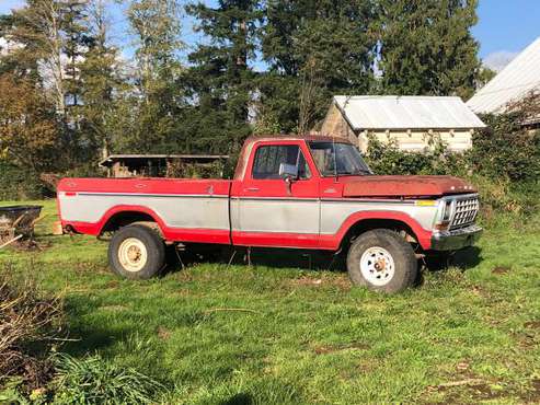 Project 1978 Ford Truck - cars & trucks - by owner - vehicle... for sale in Silver Creek, WA