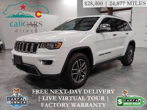 2017 Jeep GRAND CHEROKEE LIMITED | 24,877 Miles - cars & trucks - by... for sale in MONTROSE, CO