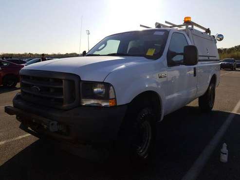 2004 FORD F250 4X4 WITH SERVICE UTILITY BED TOPPER LADDER RACK for sale in Elkridge, MD