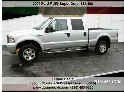 2006 Ford F-350 Super Duty Lariat 4dr SB One Owner ON SALE We Finance for sale in Crystal Lake, IL