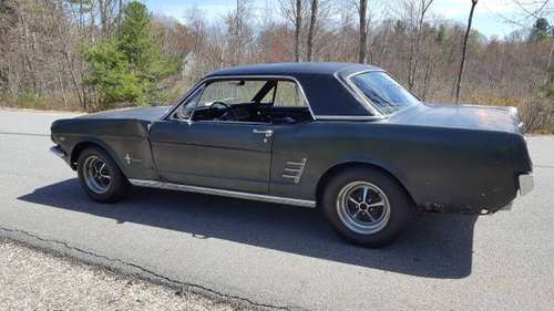 1966 Mustang coupe V8 auto Power Steering for sale in Sandown, MA