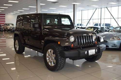 2013 Jeep Wrangler Unlimited Sahara 4x4 4dr SUV 100s of Vehicles for sale in Sacramento , CA