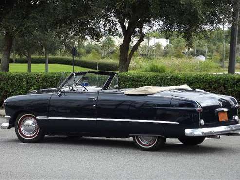 1950 Ford Custom Convertible - cars & trucks - by owner - vehicle... for sale in Palm Coast, FL