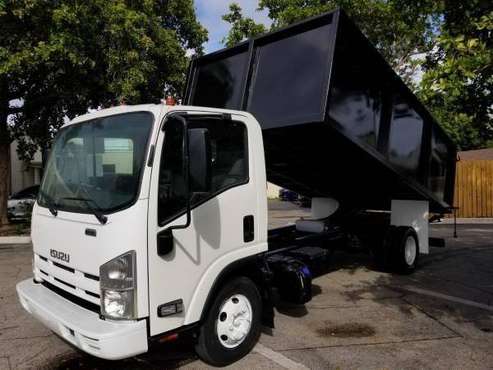2015 Isuzu Npr Dump Truck - cars & trucks - by owner - vehicle... for sale in Hartford, CT