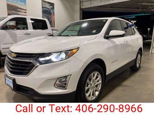 2018 Chevy Chevrolet Equinox LT suv Summit White for sale in Post Falls, MT