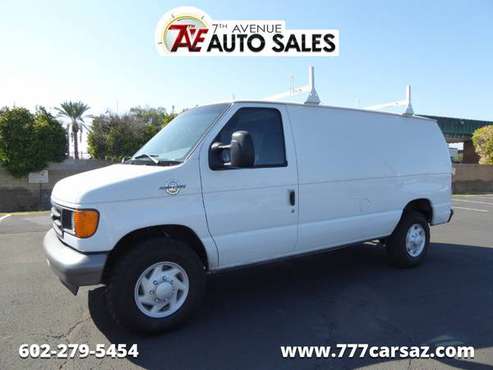 2007 FORD ECONOLINE CARGO VAN E-350 SUPER DUTY COMMERCIAL with... for sale in Phoenix, AZ