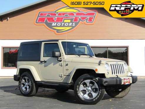 2017 Jeep Wrangler Sahara 2-dr - - by dealer - vehicle for sale in New Glarus, WI