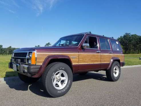 1987 Jeep Wagoneer XJ Limited - cars & trucks - by owner - vehicle... for sale in Buzzards Bay, MA