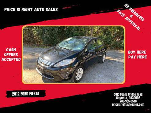 2012 Ford Fiesta - CASH OFER ! - - by dealer for sale in Gracewood, SC