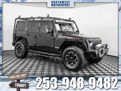 2009 *Jeep Wrangler* Unlimited Rubicon 4x4 - cars & trucks - by... for sale in PUYALLUP, WA
