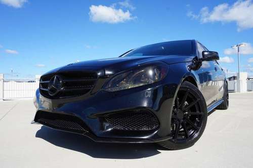 2014 Mercedes E 350 AMG Sport *(( Triple Black E350 ))* CUSTOM !! for sale in Austin, TX