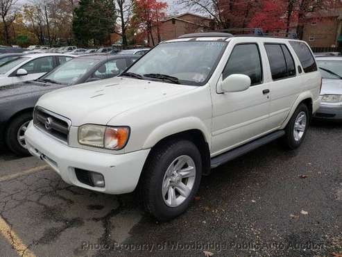2003 *Nissan* *Pathfinder* White - cars & trucks - by dealer -... for sale in Woodbridge, District Of Columbia