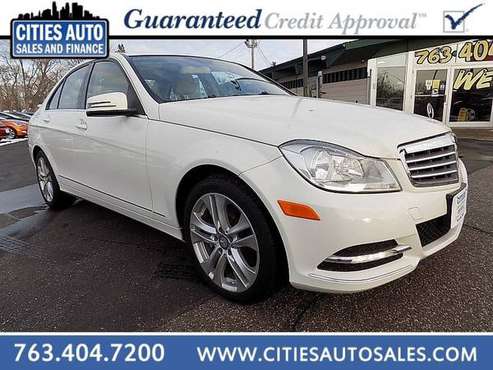 2012 MERCEDES C300 LUXURY 4MATIC~CLEAN! EZ FINANCING AVAIL! - cars &... for sale in Crystal, MN