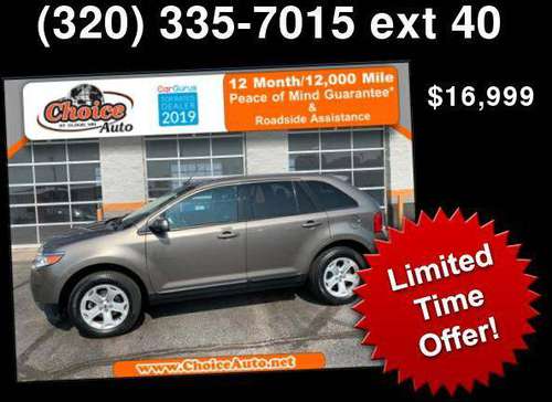 2013 Ford Edge SEL $799 DOWN DELIVER'S ! - cars & trucks - by dealer... for sale in ST Cloud, MN
