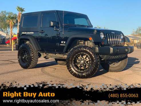 2009 Jeep Wrangler X Hard Top - cars & trucks - by dealer - vehicle... for sale in Mesa, AZ