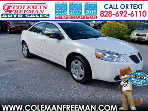 2006 Pontiac G6 4dr Sdn w/1SV for sale in Hendersonville, NC