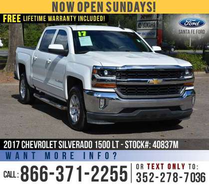 ‘17 Chevrolet Silverado 1500 LT *** Camera, SIRIUS, Touchscreen ***... for sale in Alachua, FL