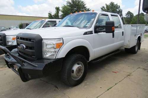 2014 Ford F350 Crew 4x4 Utility Truck - - by dealer for sale in Monroe, LA