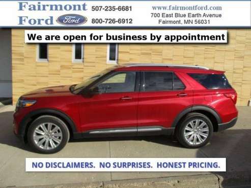 2021 Ford Explorer Limited - cars & trucks - by dealer - vehicle... for sale in FAIRMONT, MN
