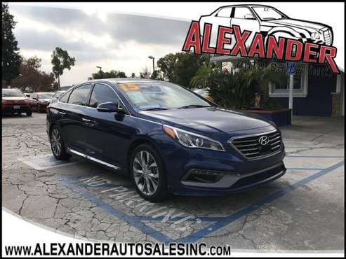 2015 *HYUNDAI* *SONATA* *LIMITED* $0 DOWN! AS LOW AS 3.99 APR! CALL📞... for sale in Whittier, CA
