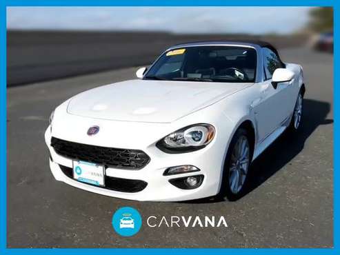 2017 FIAT 124 Spider Lusso Convertible 2D Convertible White for sale in irving, TX