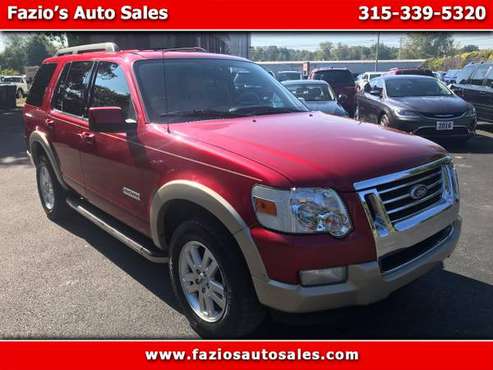 2008 Ford Explorer Eddie Bauer 4.0L 4WD for sale in Rome, NY