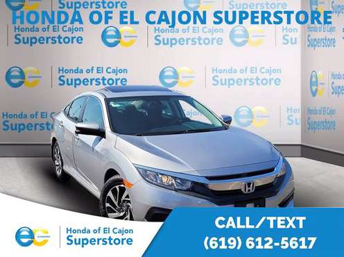 2017 Honda Civic Sedan EX Great Internet Deals On All Inventory -... for sale in El Cajon, CA