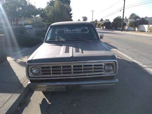 rare 1976 DODGE PICK UP - cars & trucks - by owner - vehicle... for sale in Soquel, CA