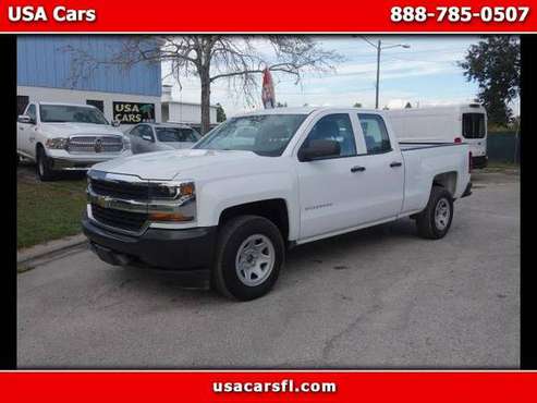 2017 Chevrolet Silverado 1500 4WD Double Cab 143.5 Work Truck for sale in Clearwater, FL