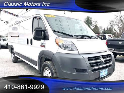 2018 Dodge Ram 3500 2018 RAM ProMaster 3500 159 1-OWNER! - cars & for sale in Finksburg, District Of Columbia