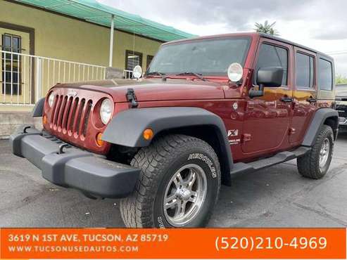 2007 Jeep Wrangler 4x4 4WD Unlimited X SUV - cars & trucks - by... for sale in Tucson, AZ
