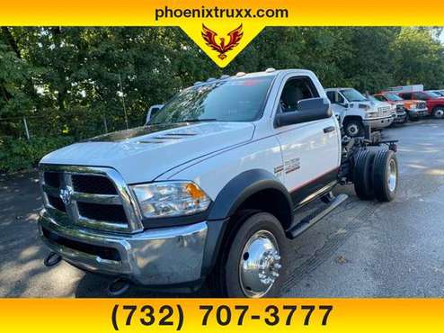 2018 Ram 4500 4wd Regular Cab LB CHassis DRW Gasc - cars & trucks -... for sale in south amboy, NJ