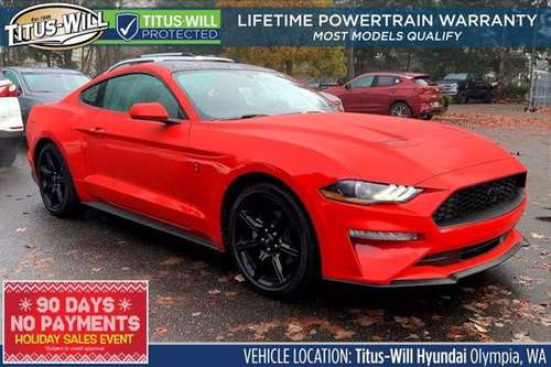 2020 Ford Mustang Coupe - cars & trucks - by dealer - vehicle... for sale in Olympia, WA