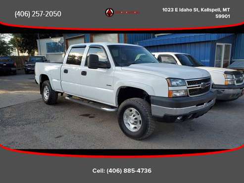 2006 Chevrolet Silverado 2500 HD Crew Cab - Financing Available! for sale in Kalispell, MT
