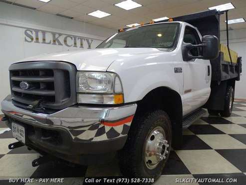 2004 Ford F-550 4x4 Mason Dump Body Diesel w/Snow Plow - AS LOW AS for sale in Paterson, NJ