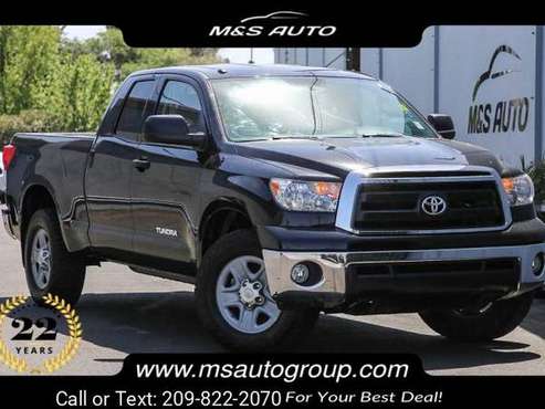 2013 Toyota Tundra 4x2 Double Cab pickup Black - - by for sale in Sacramento , CA