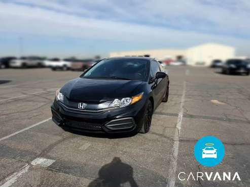 2014 Honda Civic LX Coupe 2D coupe Black - FINANCE ONLINE - cars &... for sale in Champlin, MN