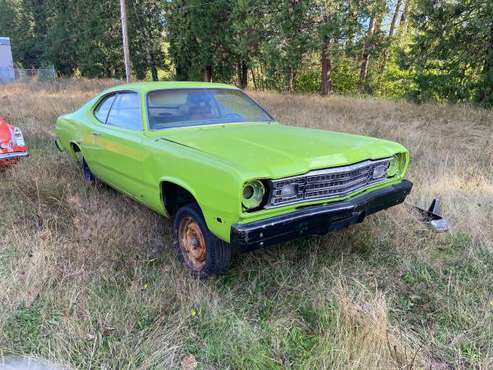 1974 Plymouth Duster project Hot Rod or Race Car OBO/Trade - cars &... for sale in Vancouver, OR