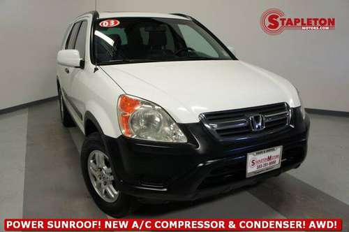 2003 Honda Cr-v EX - cars & trucks - by dealer - vehicle automotive... for sale in Commerce City, CO