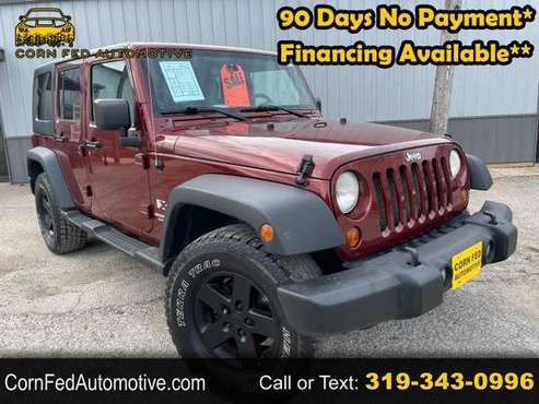 2008 Jeep Wrangler 4WD 4dr Unlimited X - cars & trucks - by dealer -... for sale in CENTER POINT, IA