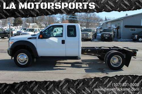2012 FORD F-450 SUPER DUTY DUALLY V10 2WD CAB CHASSIS RUST FREE XCAB... for sale in WINDOM, MN