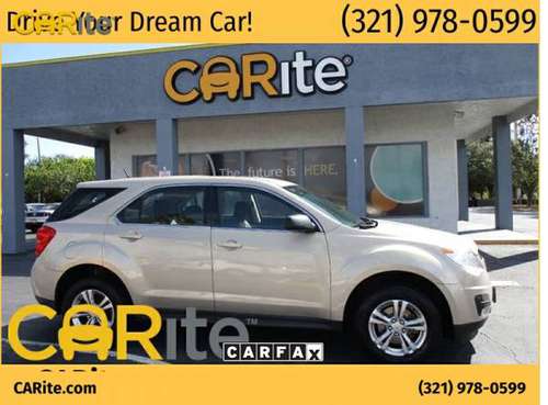 2011 CHEVROLET EQUINOX LS 4DR SUV FREE CARFAX for sale in Cocoa, FL