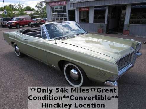 1968 Ford Galaxie 500 XL Convertible Auto! for sale in Hinckley, MN