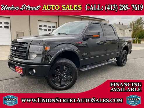 REDUCED!! 2014 FORD F-150 FX4 CREW CAB 4X4!! LOADED!!-western... for sale in West Springfield, MA