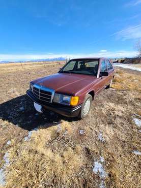 1984 Mercedes Benz 190d 2.2 Diesel - cars & trucks - by owner -... for sale in Alamosa, CO